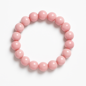 Pulsera de Cuentas Rosadas